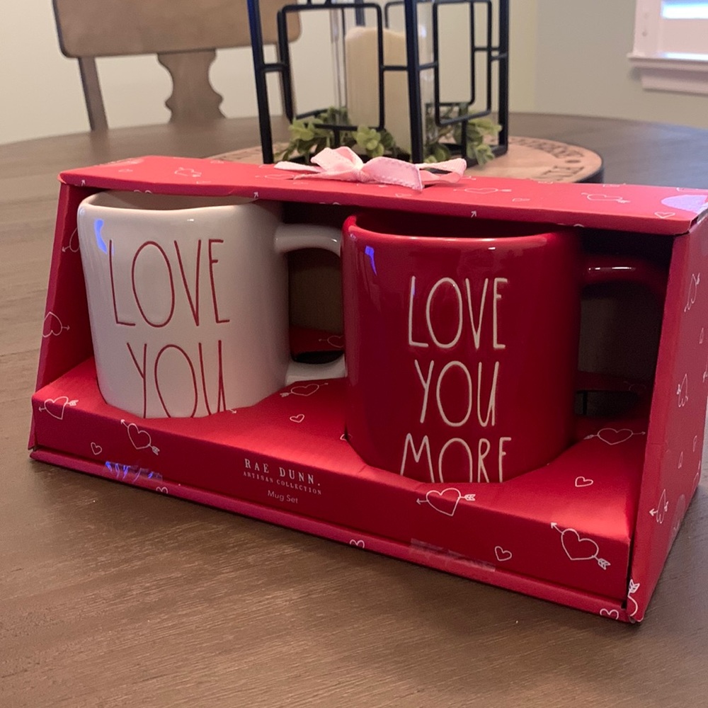 Rae Dunn Valentine’s Day mug set